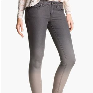 Free people ombré cropped skinny jean